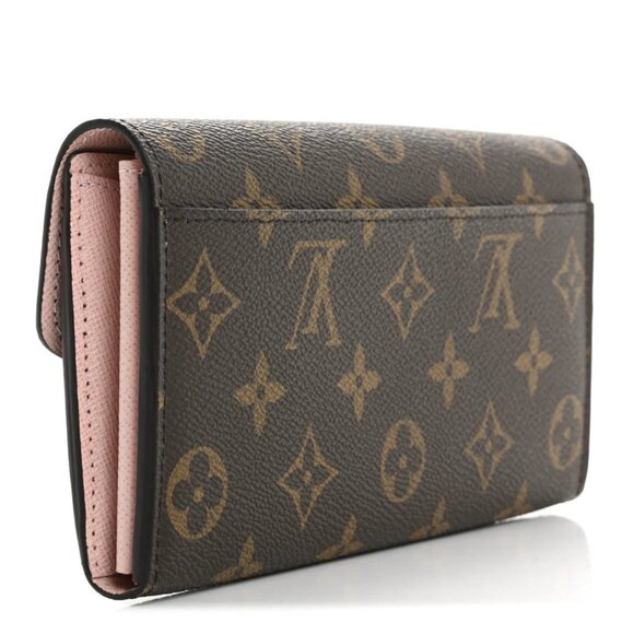 Louis Vuitton Monogram Sarah Wallet Rose Ballerine - Picture 2 of 4